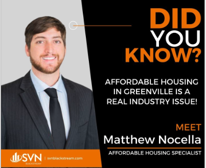 Matthew Nocella Offers Insight into Affordable Housing Solutions in Greenville, SC